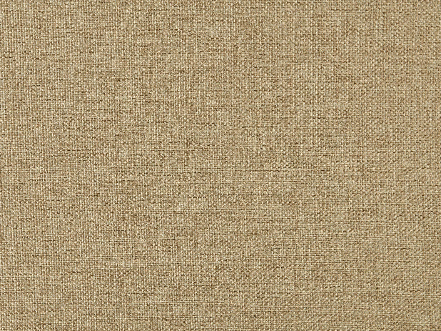 Seng 90 x 200 cm med polstret hovedgærde - Stof - Beige - MASSIMO II