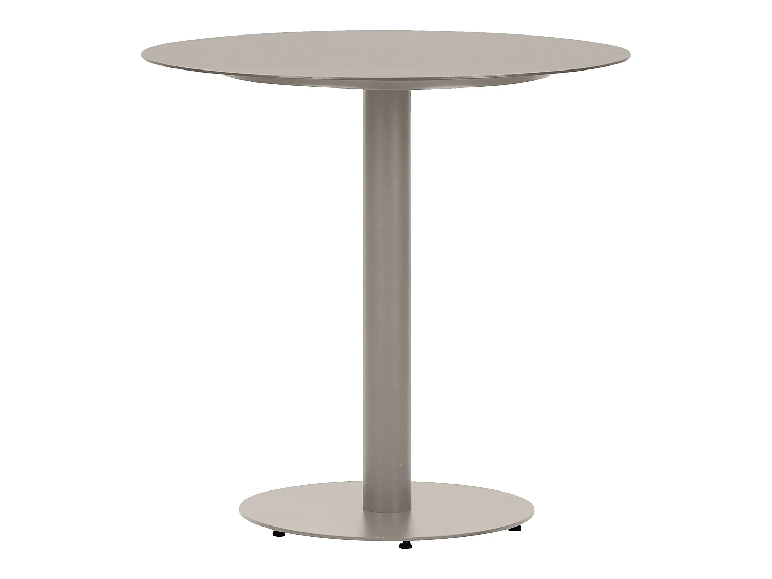 Hector Table de jardin, Ø 70 cm, gris.
