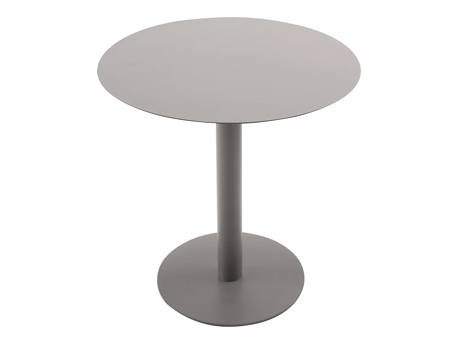 Hector Table de jardin, Ø 70 cm, gris.
