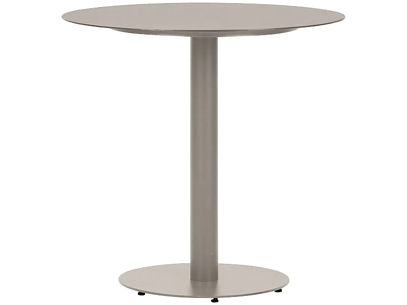 Hector Table de jardin, Ø 70 cm, gris.