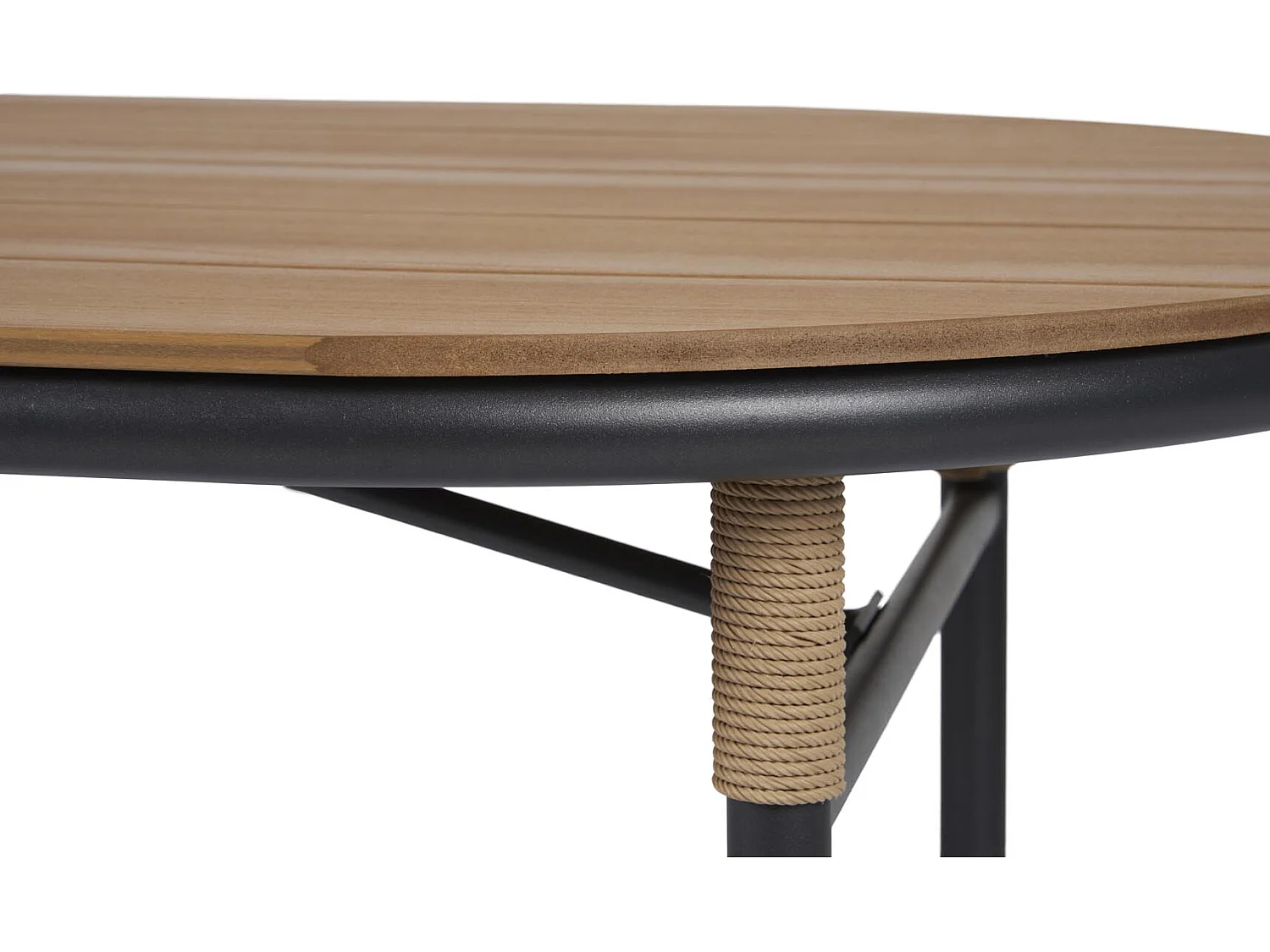 Romeo table de jardin 92x180 cm teck décor.