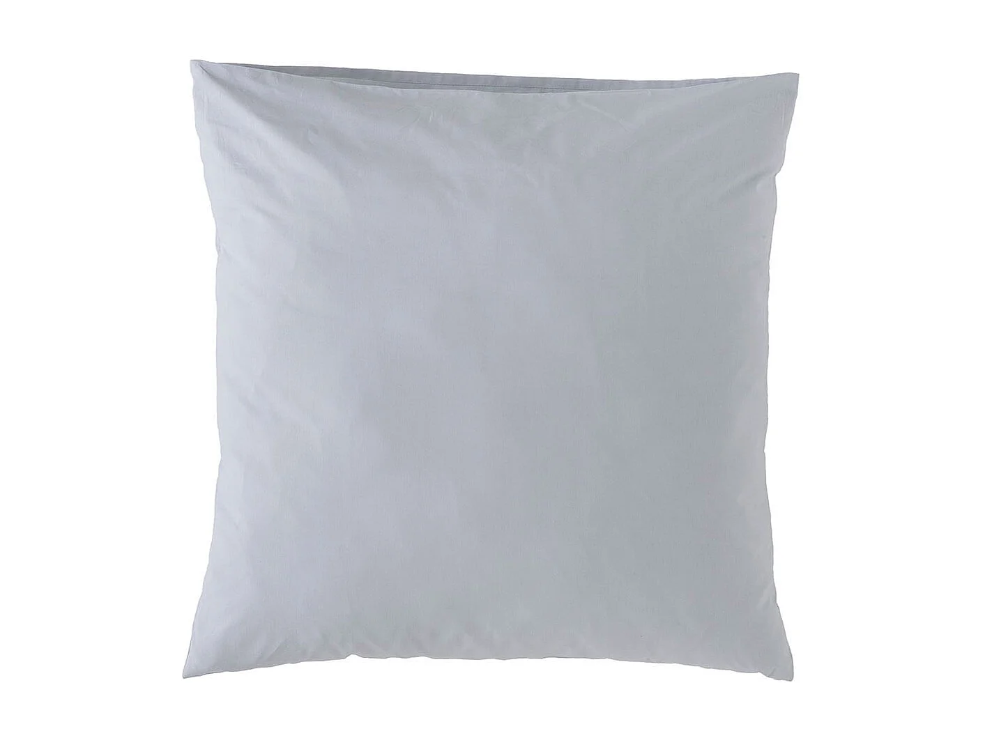 Funda de cojín Ethere Maison lisa algodón perla 80x80 cm