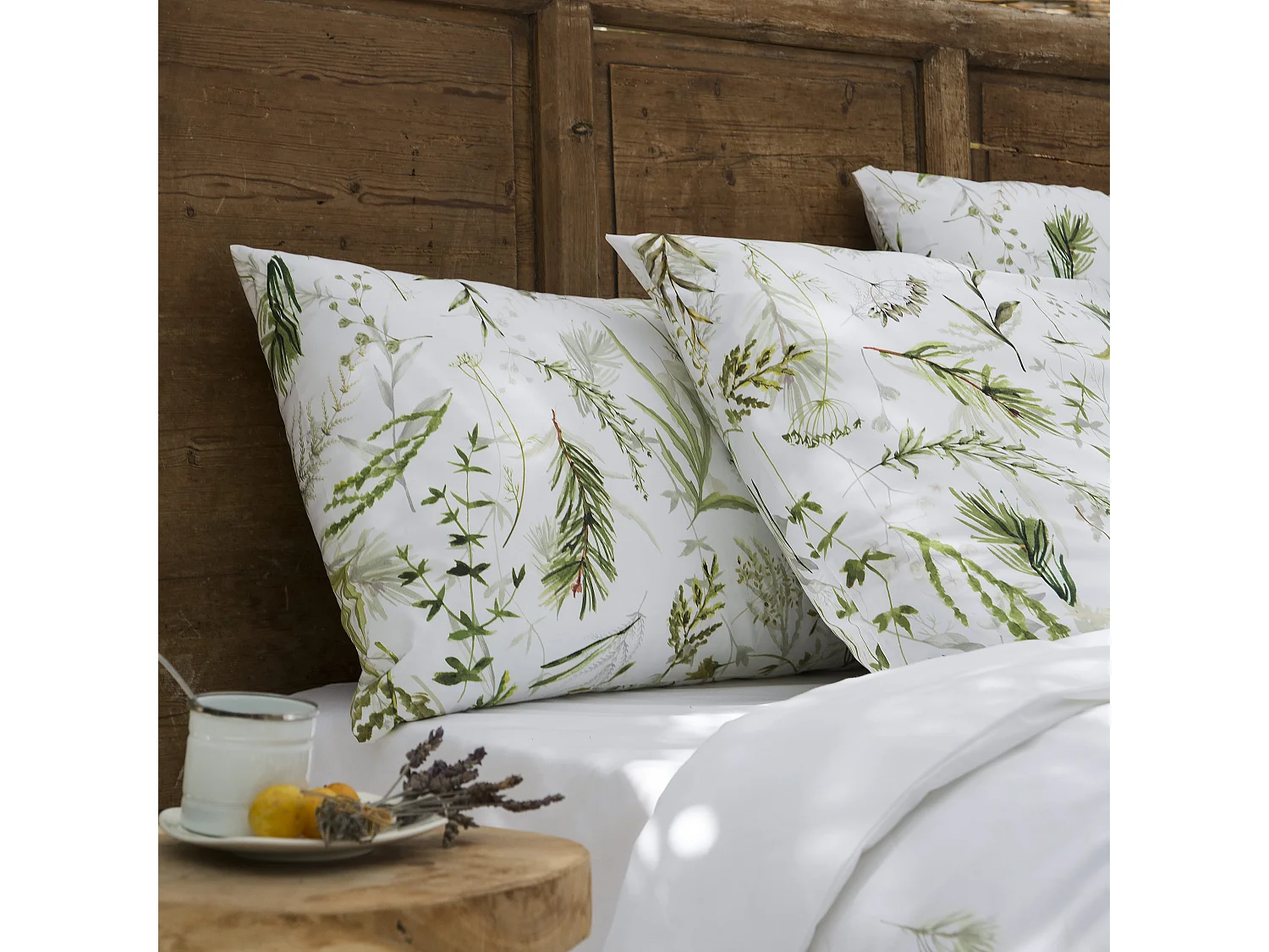 Housse de coussin Bongo 65X65 coton 200 fils.