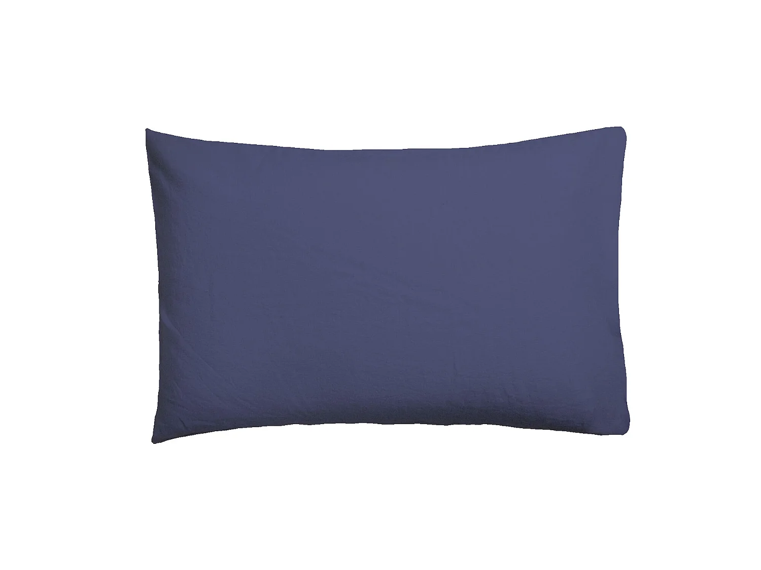 Funda de almohada Azul 45x155 cm. Algodón 200 hilos.
