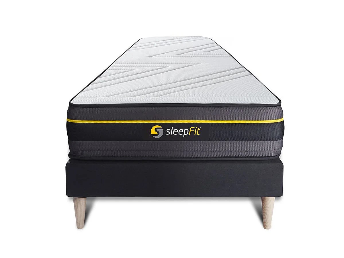 Ensemble sommier + matelas ACTIVE à mémoire de forme 90x200
