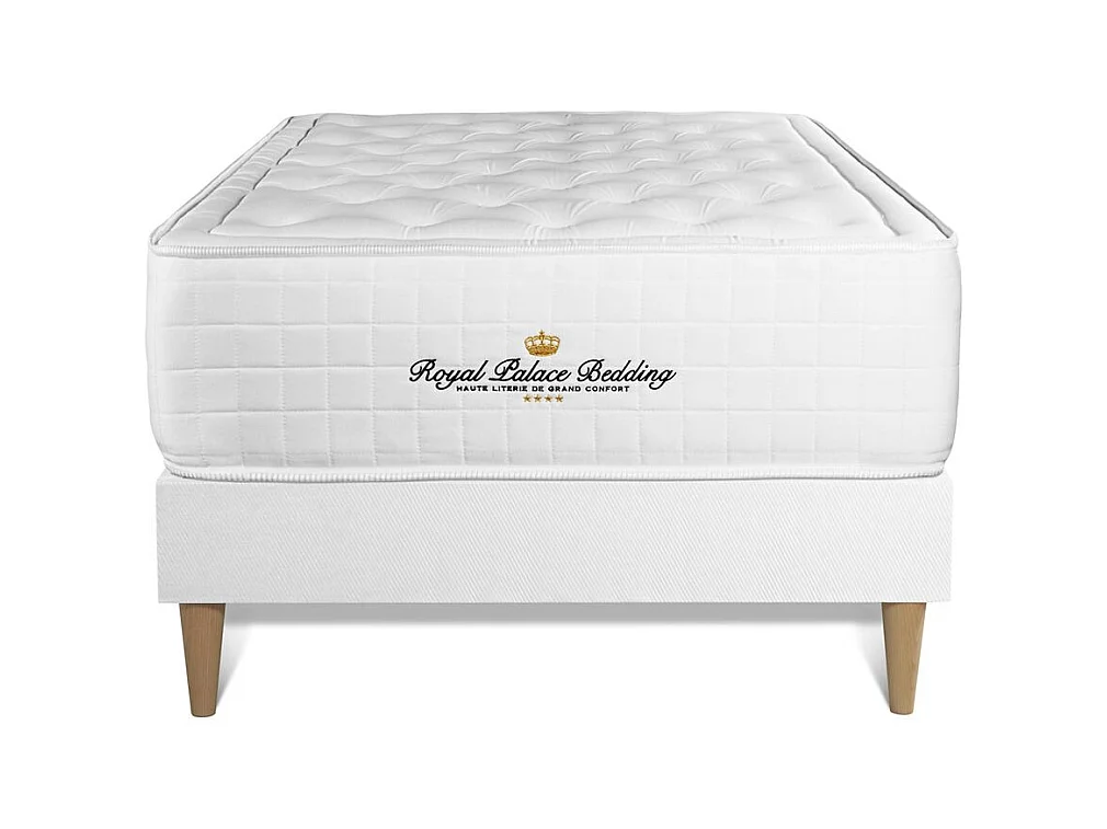 Ensemble Matelas à mémoire de forme maxi épaisseur Buckingham 90x200
