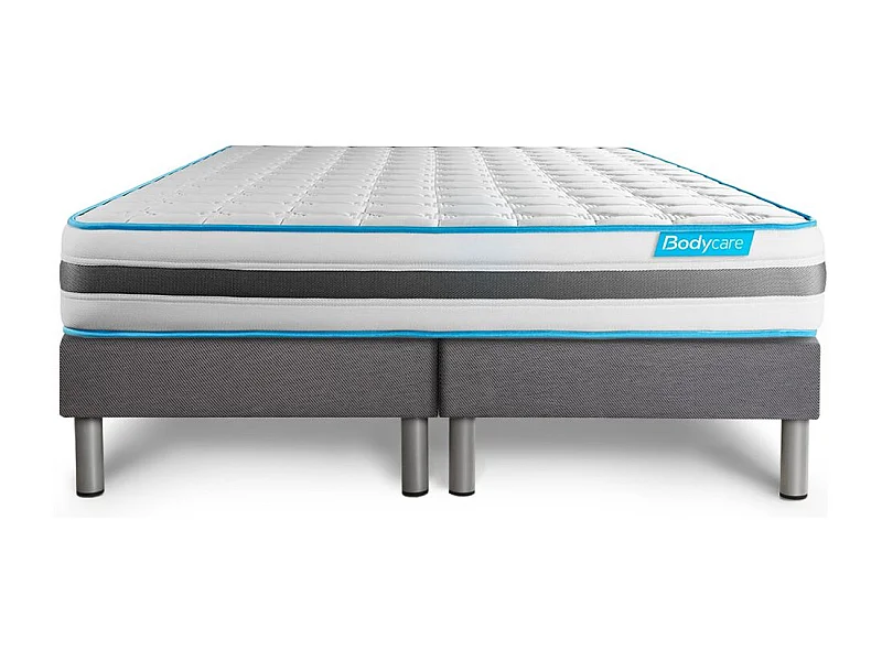 Ensemble BODYZONE 160x200 Ressorts ensachés 3 zones Ultra épaisseur
