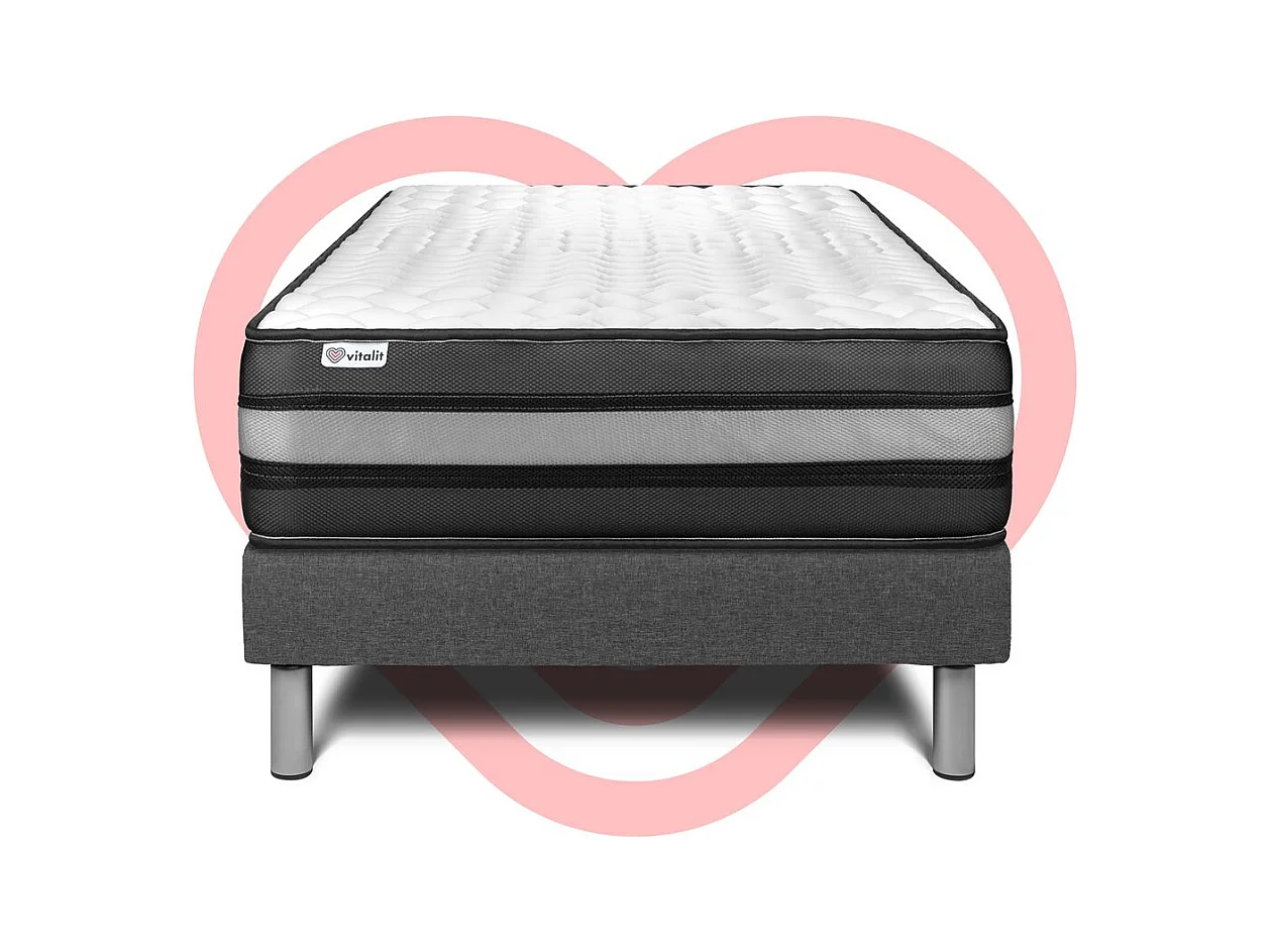 Matras en bodemset 90x200 cm - Vital Power Zen