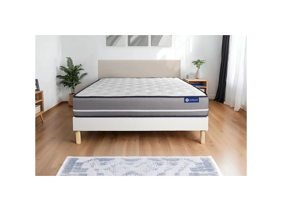 Materac Actimemo pur 90x190cm + zestaw podstawa lózka