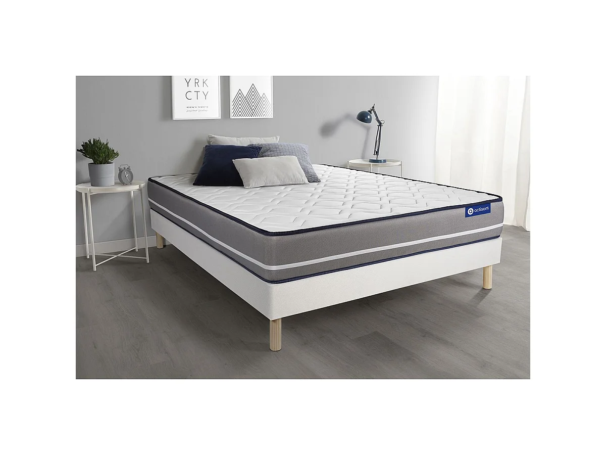 Materac Actimemo pur 90x190cm + zestaw podstawa lózka
