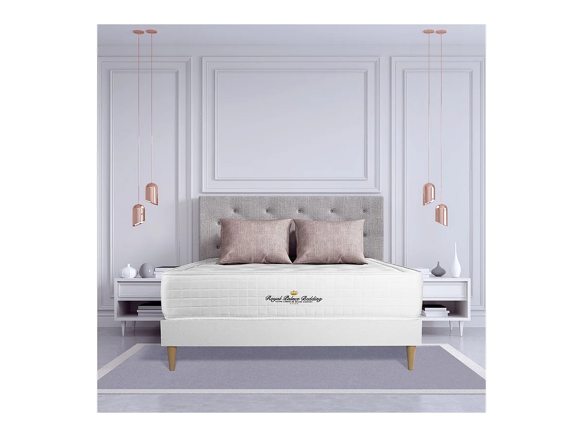 Ensemble matelas à mémoire de forme maxi épaisseur Buckingham 160x200