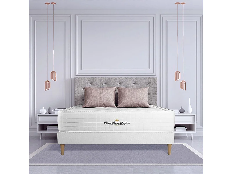 Ensemble matelas à mémoire de forme maxi épaisseur Buckingham 160x200