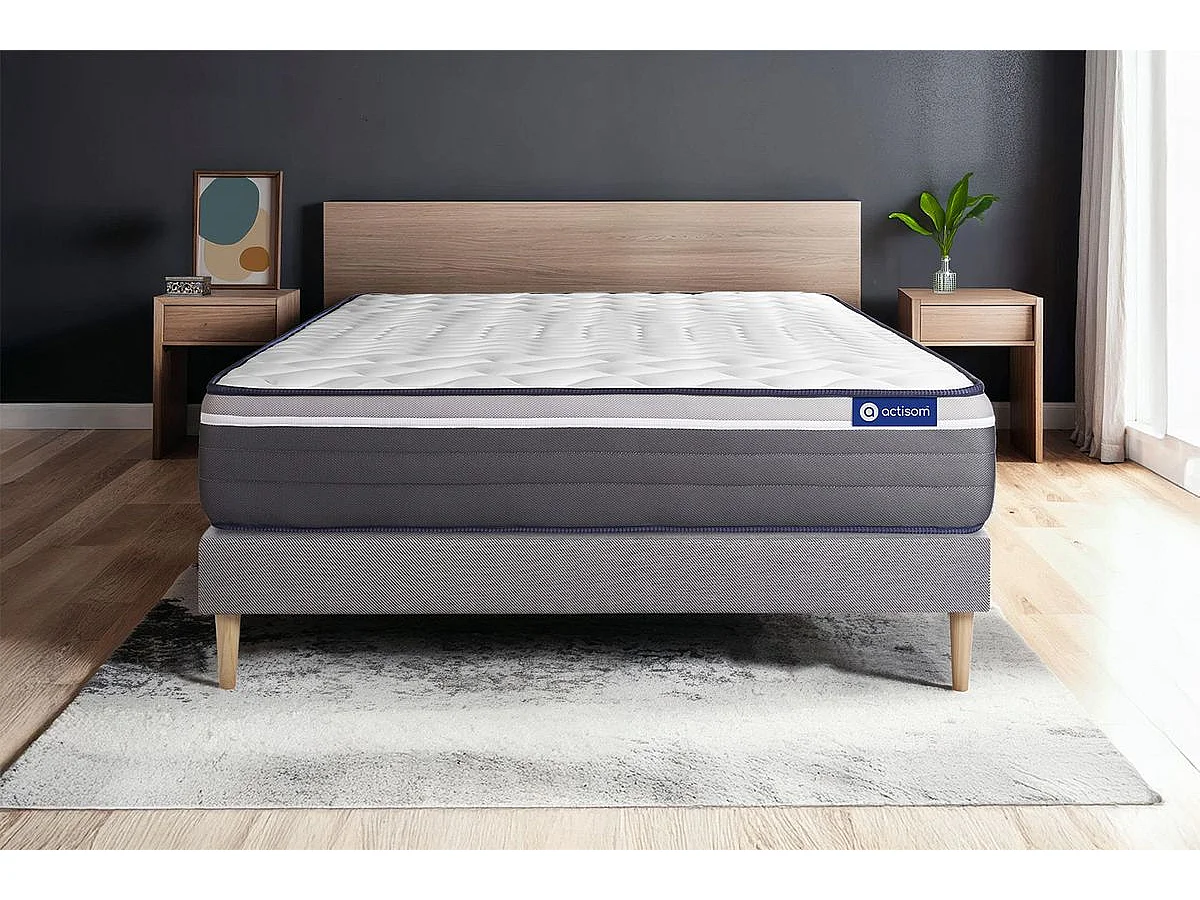 Materac Actimemo plus 140x200cm + zestaw podstawa lózka