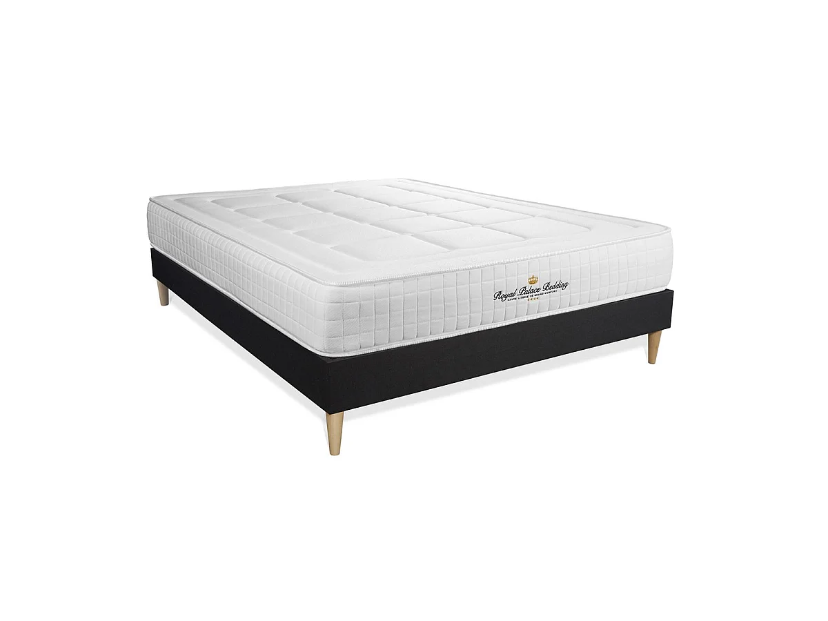 Materac Balmoral 200 x 200 cm + zestaw podstawa lózka