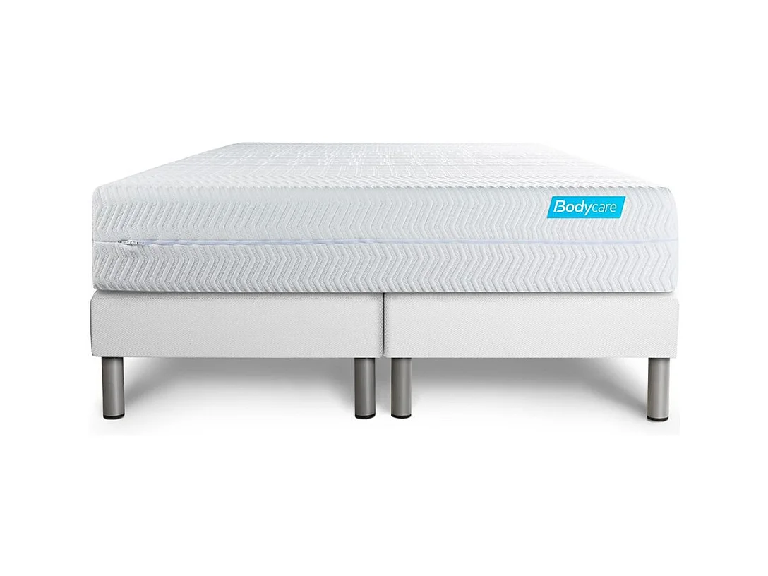 Ensemble BIOCARE 180x200 Mousse à mémoire de forme BIO 5 zones Maxi épaisseur