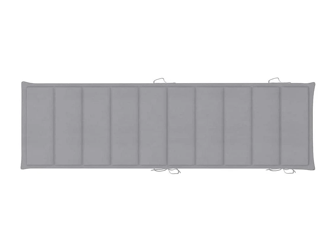 Espreguiçadeiras com almofadões 2 pcs madeira de acácia maciça