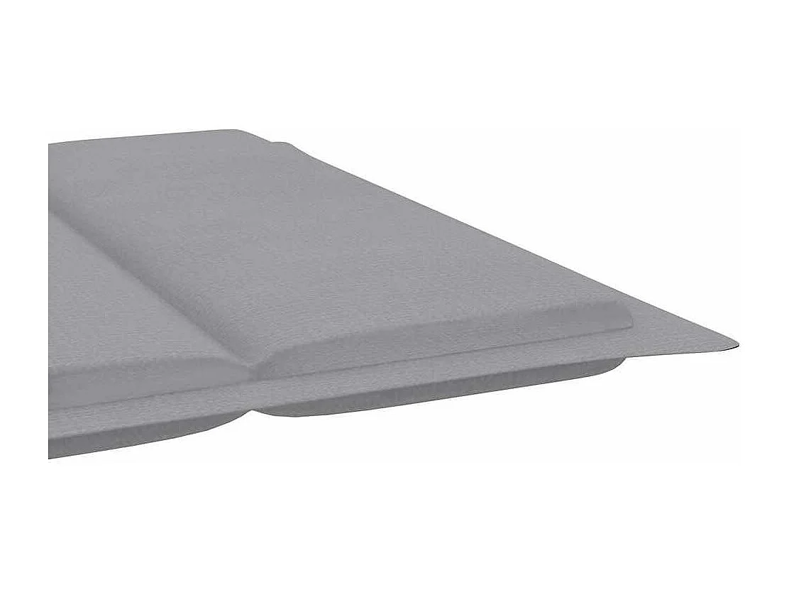 Chaise longue de jardin avec coussin Bois d'acacia solide