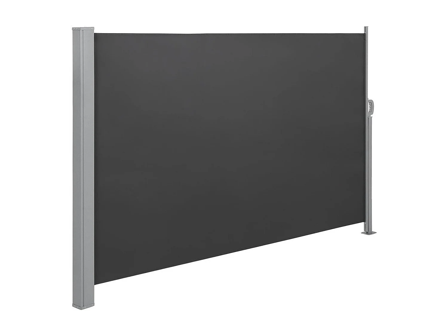 Store latéral pour balcon grise 350 x 350 x 180 cm 12_0001841