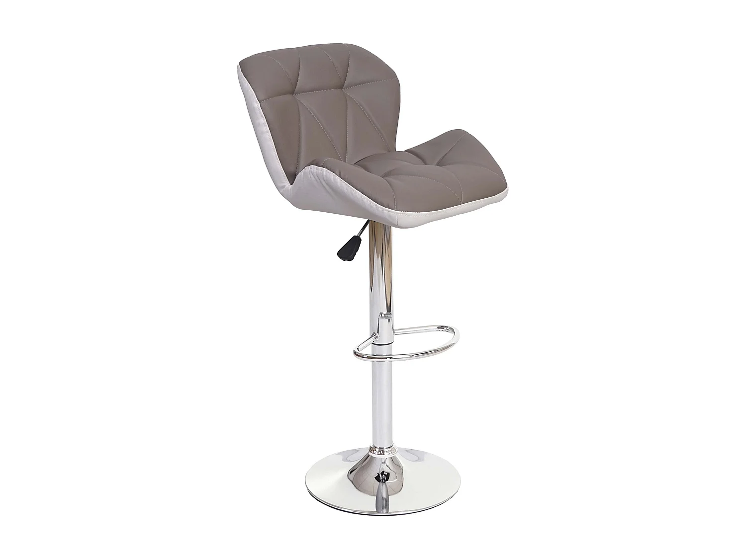 Tabouret de bar chaise grise 44 x 49 x 85 cm 04_0005263