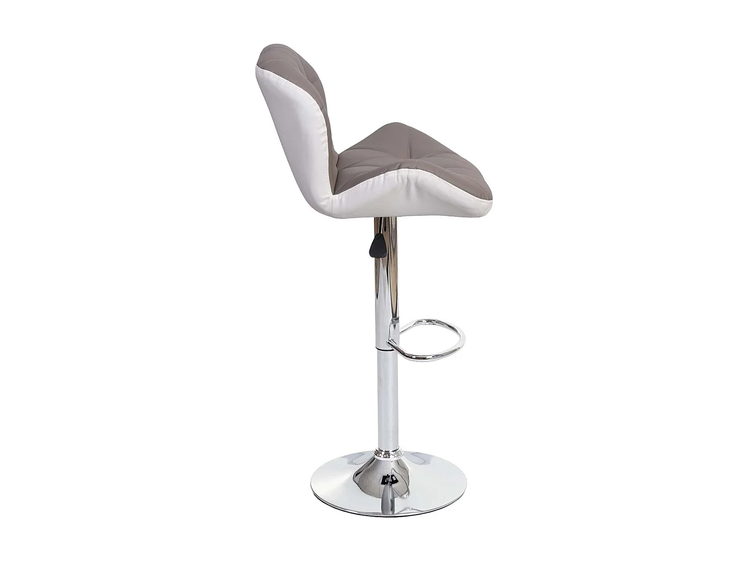 Tabouret de bar chaise grise 44 x 49 x 85 cm 04_0005263