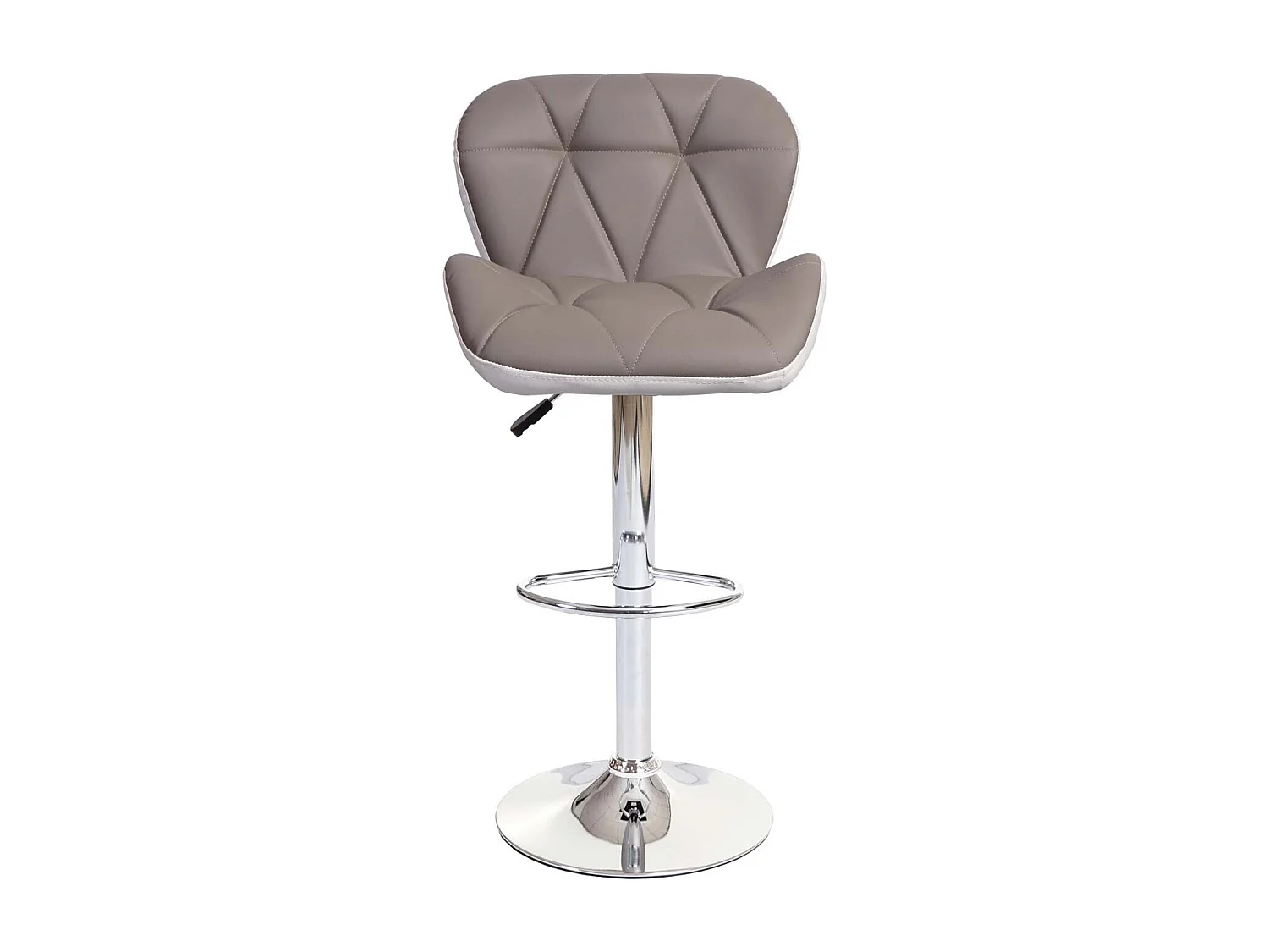 Tabouret de bar chaise grise 44 x 49 x 85 cm 04_0005263