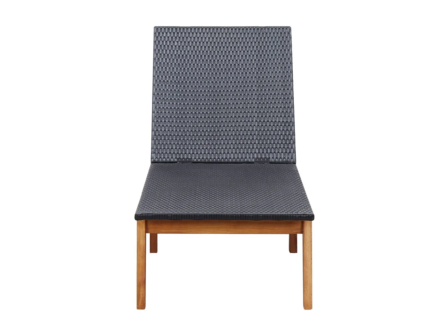 Transat chaise longue bain résine marron 200 x 60 x 34 cm 02_0012916