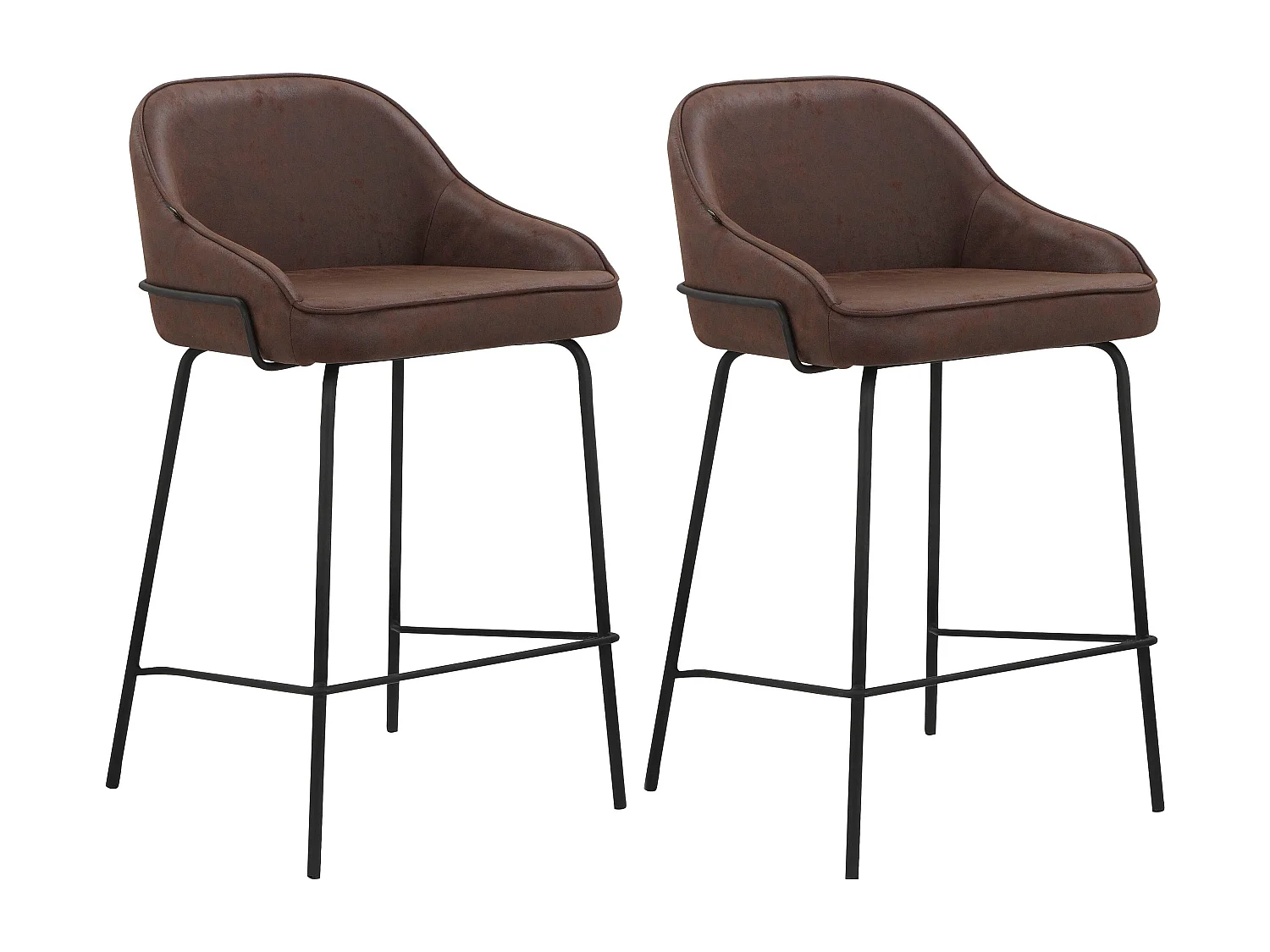 Oline Barstoel 2pk Bruin