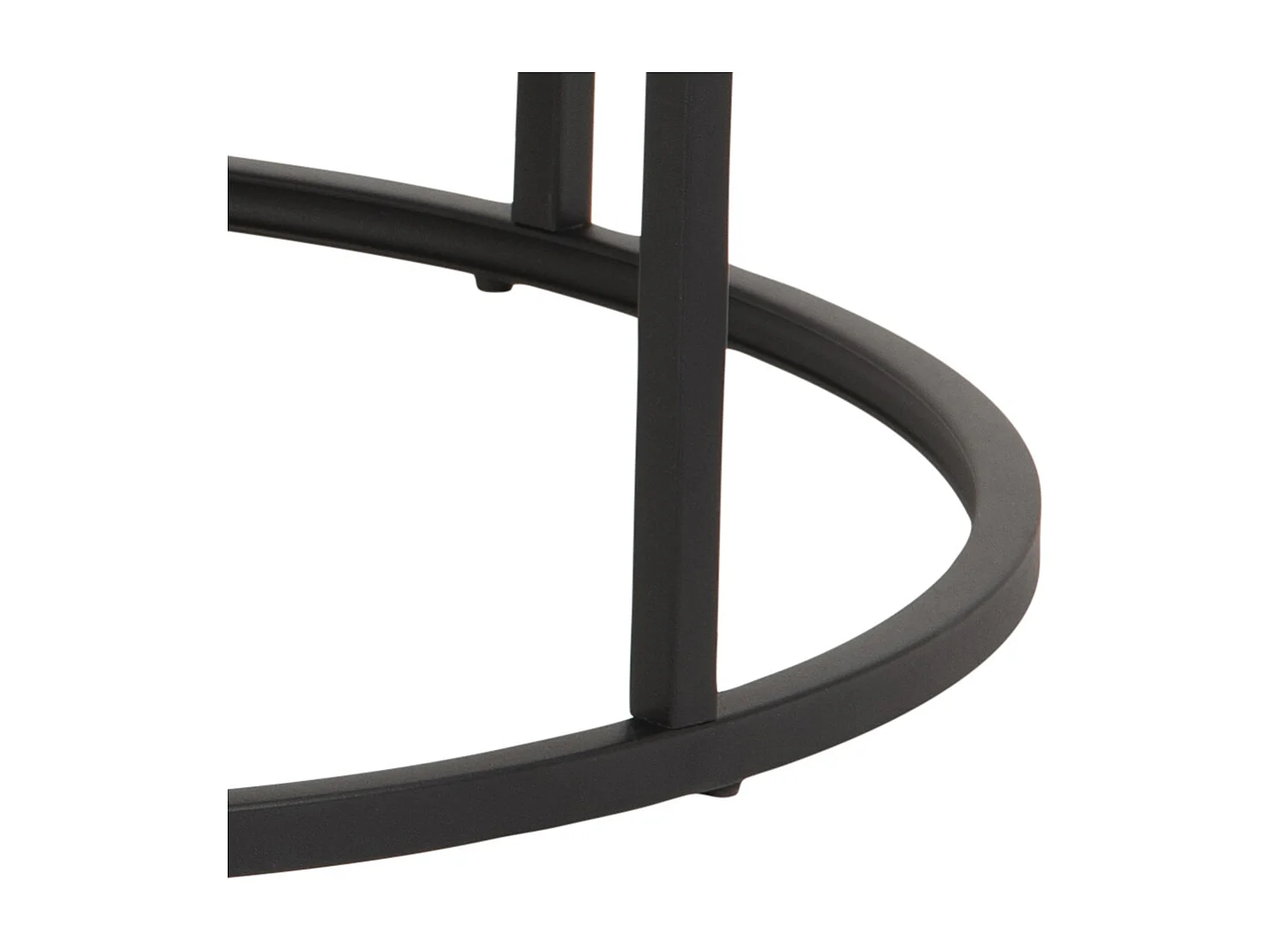 Spiro Couchtisch Ø50 cm, Set mit 2 stk., Eiche.