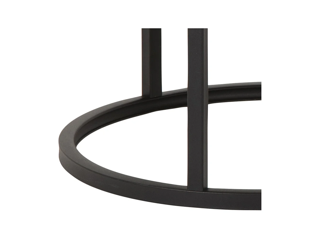 Mesa de centro Spiro Ø50 cm, juego de 2, roble.