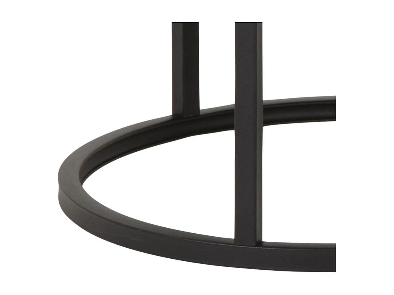 Spiro salontafel Ø50 cm, set met 2 stuks, eik.