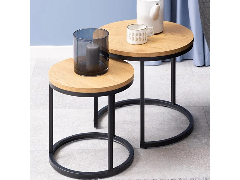 Spiro inschuiftafels 2 st decor wilde eik.