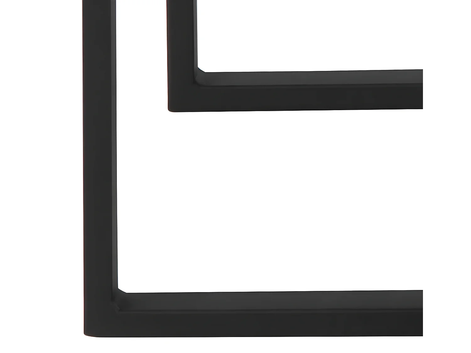 Kamma Ensemble de 3 tables gigognes, noir.