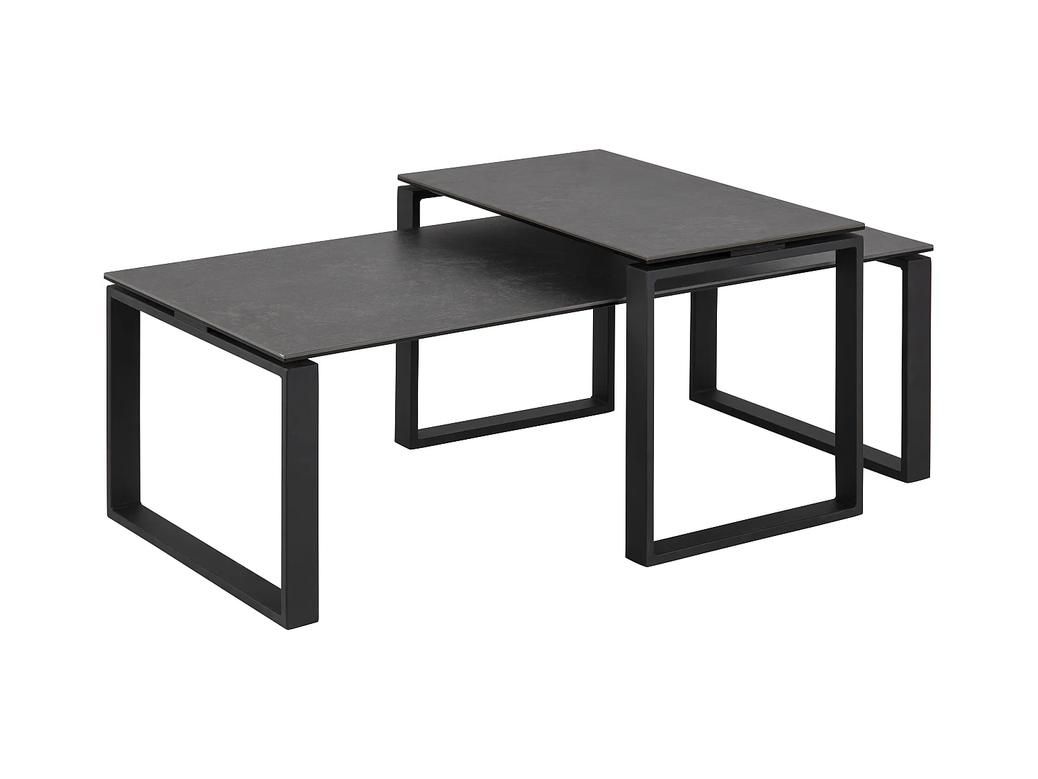 Kamma Ensemble tables basses, noir.