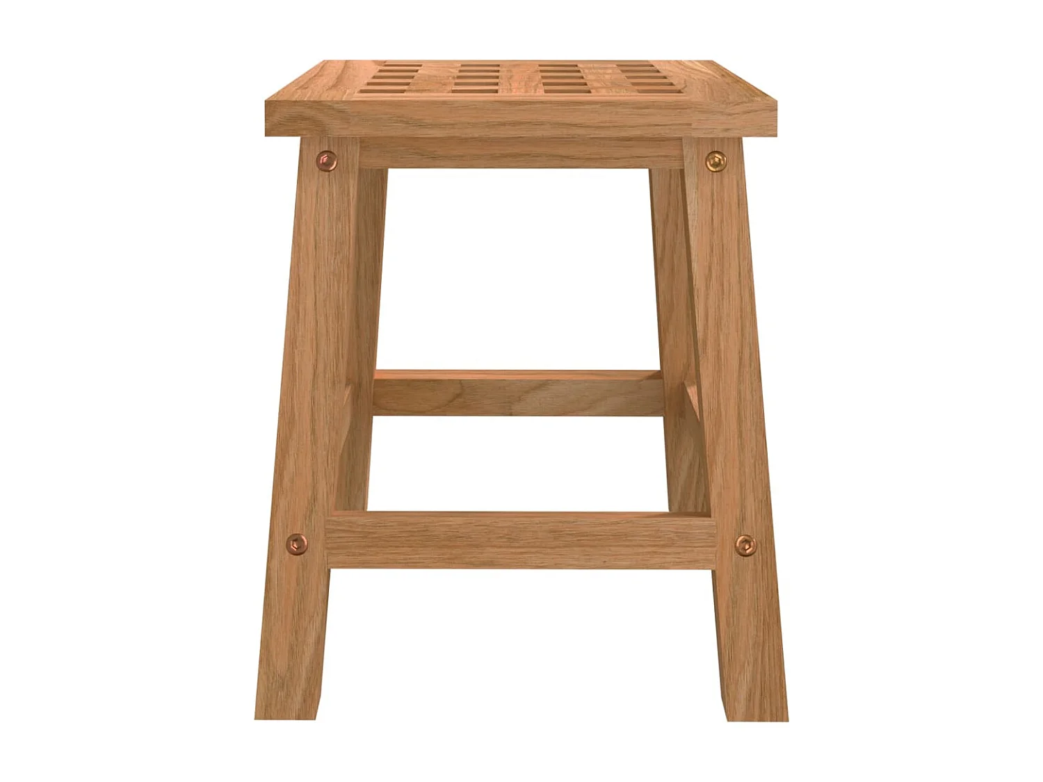 Tabouret 29x22,5x25,5 cm Bois massif de noyer