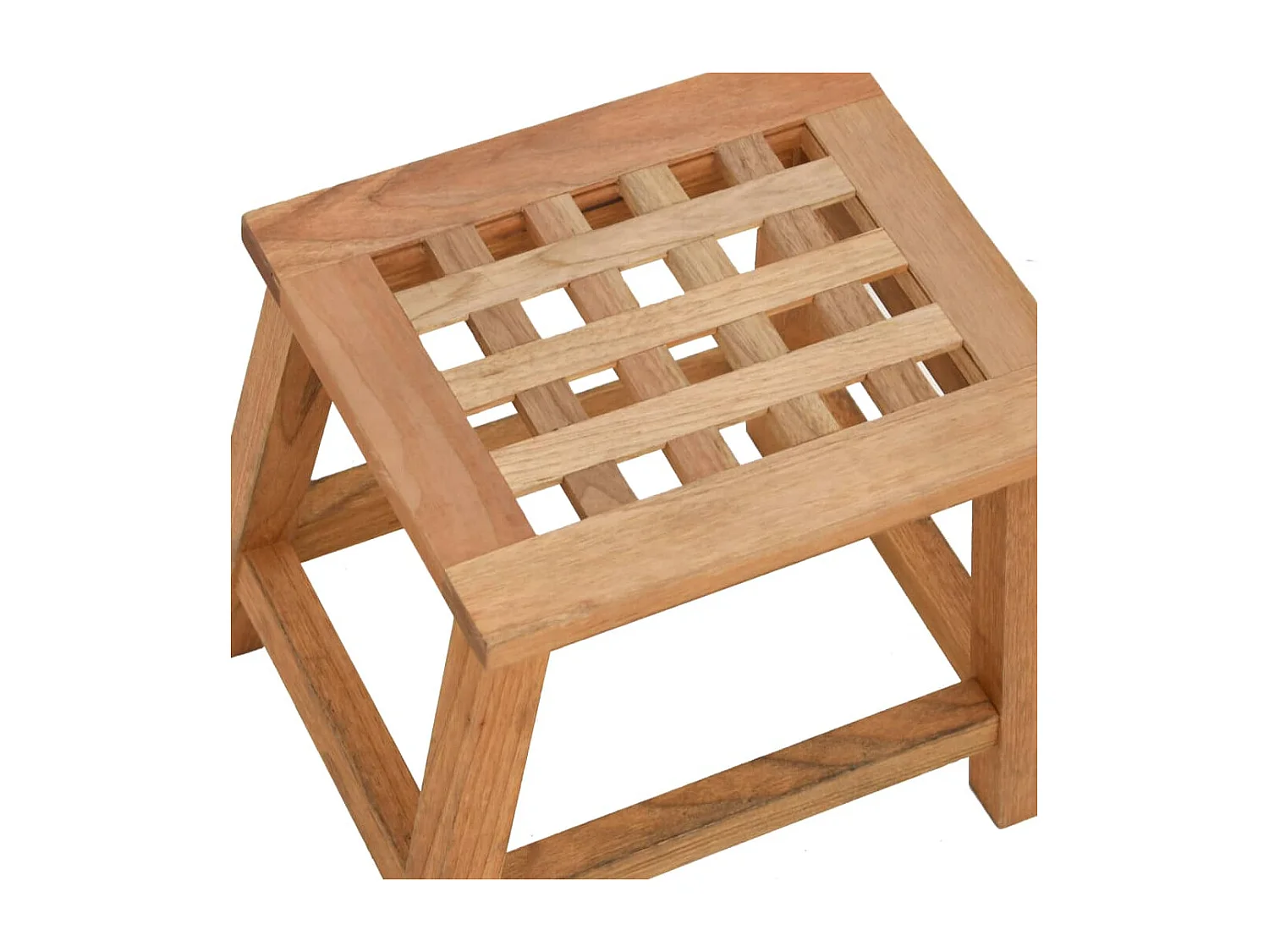 Tabouret 29x22,5x25,5 cm Bois massif de noyer