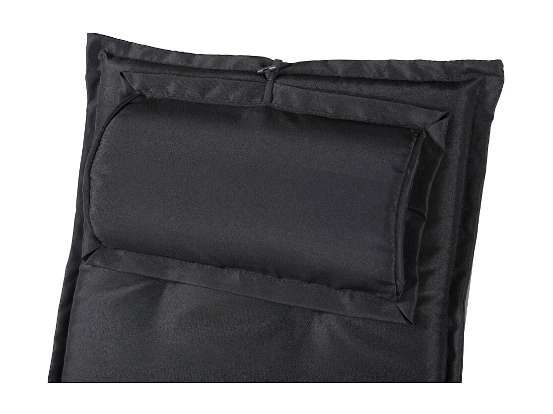 Coussin de Chaise Avec Coussin "Hanna" 116cm Noir
