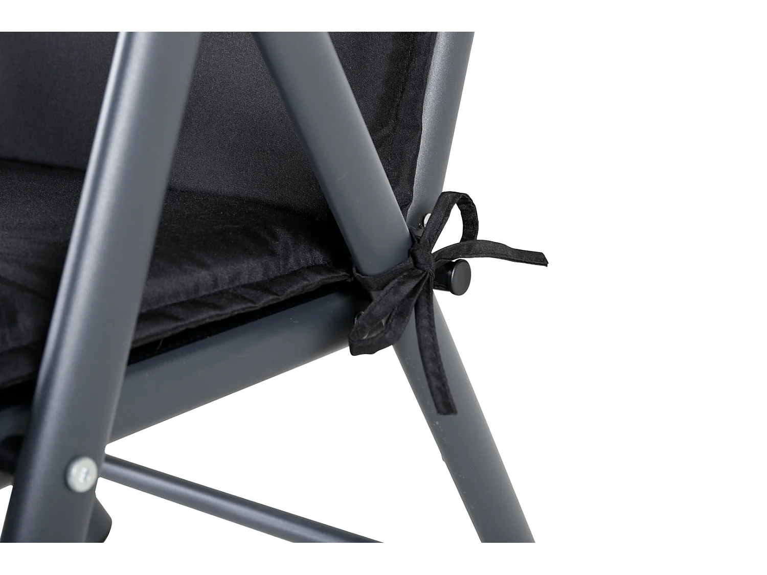 Ellas tuinkussen voor 5 pos. fauteuil zwart.