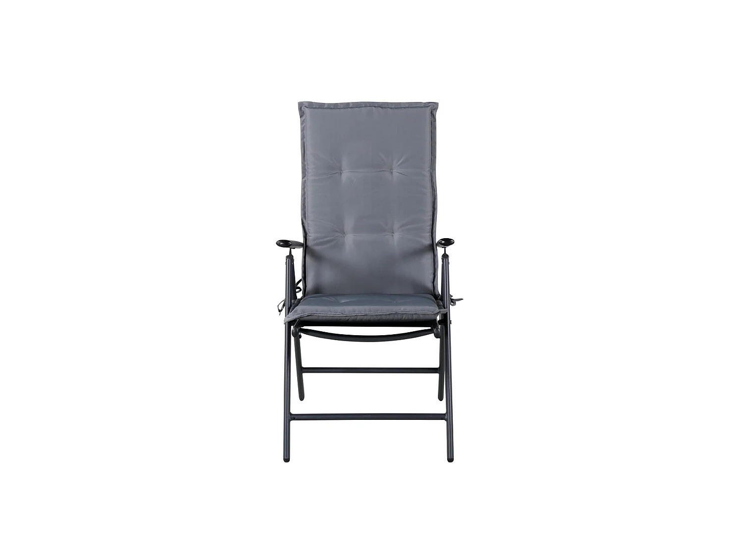 Cushio Gartenkissen bis 5 Pos. Sessel grau.