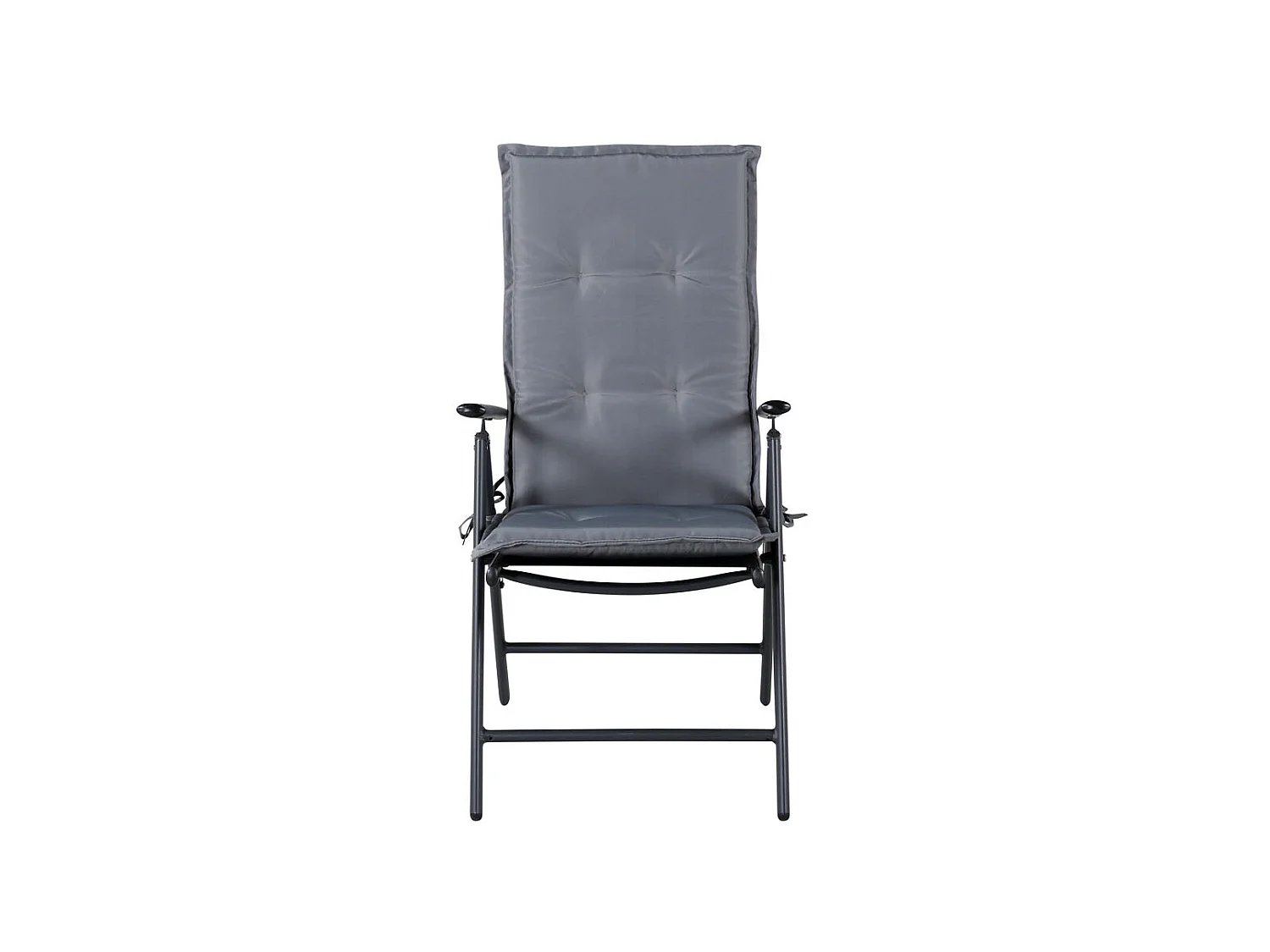 Cushio tuinkussen tot 5 pos. fauteuil grijs.