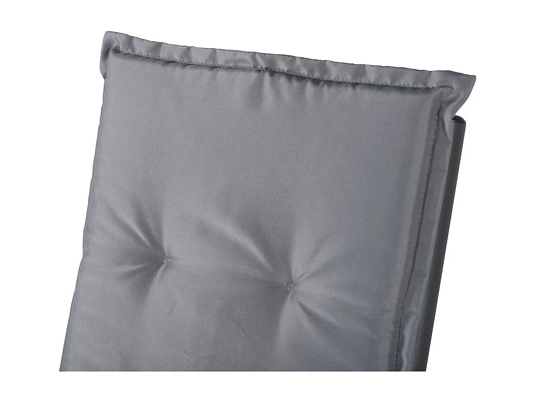 Cuscino da giardino Cushio per sedia a 5 posti grigio.
