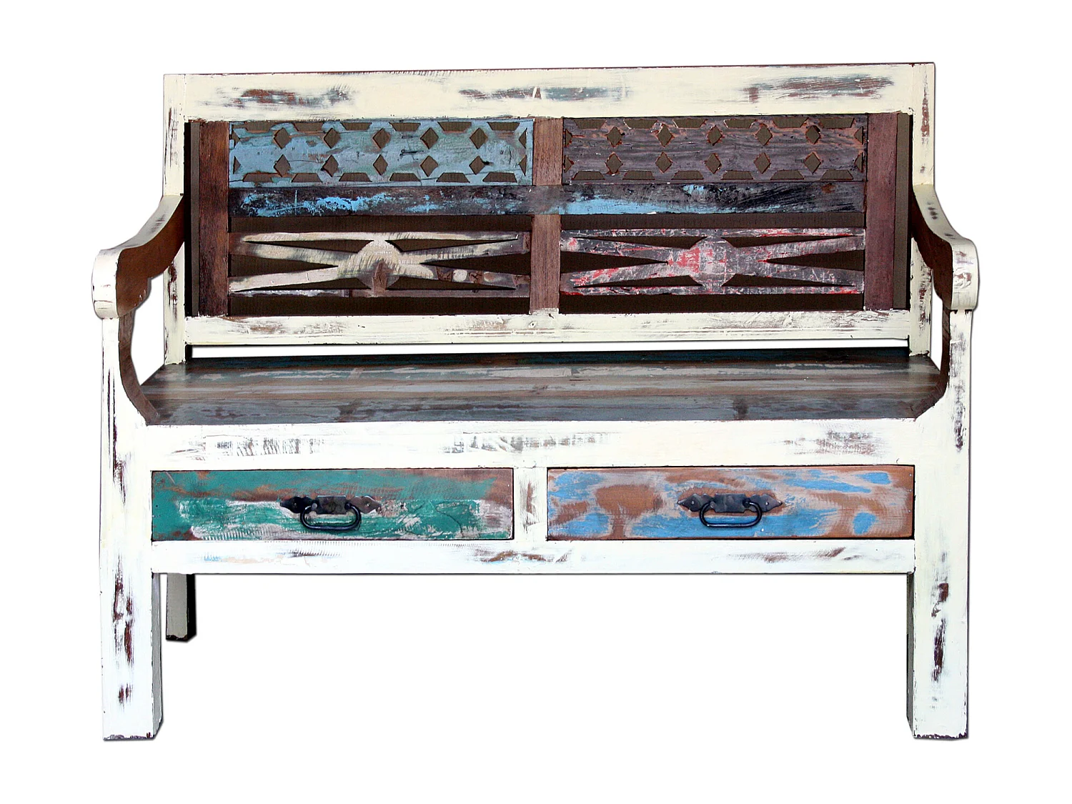 Cabeceira de cama Armário de cabeceira Cinza Nature