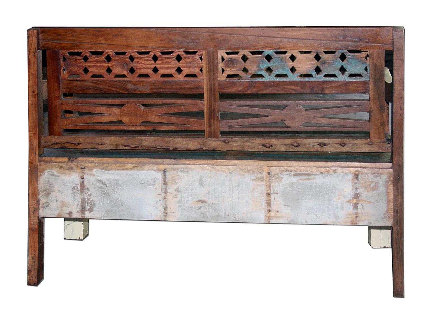 Cabeceira de cama Armário de cabeceira Cinza Nature