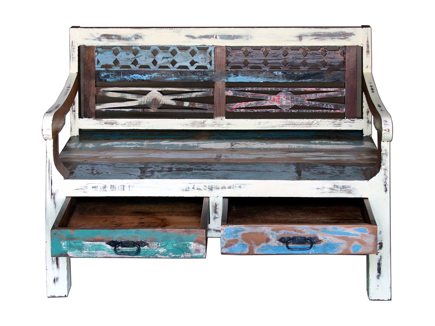 Cabeceira de cama Armário de cabeceira Cinza Nature