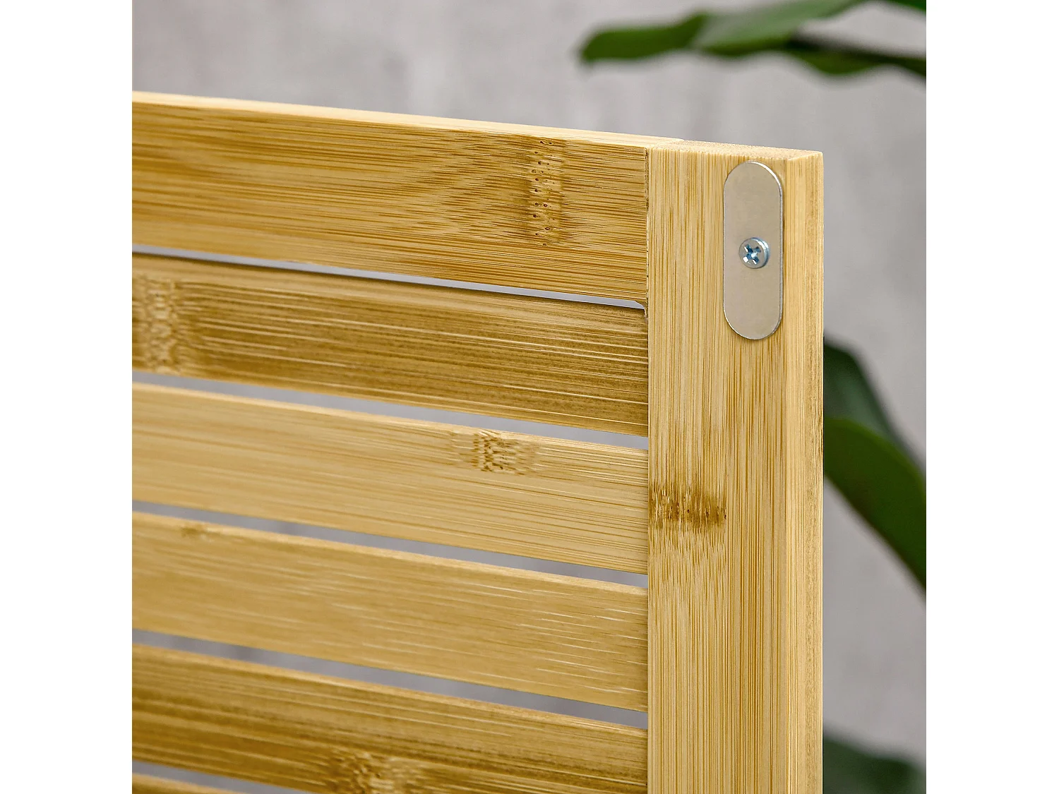 Armario de baño madera natural 50x25.5x92 cm HOMCOM