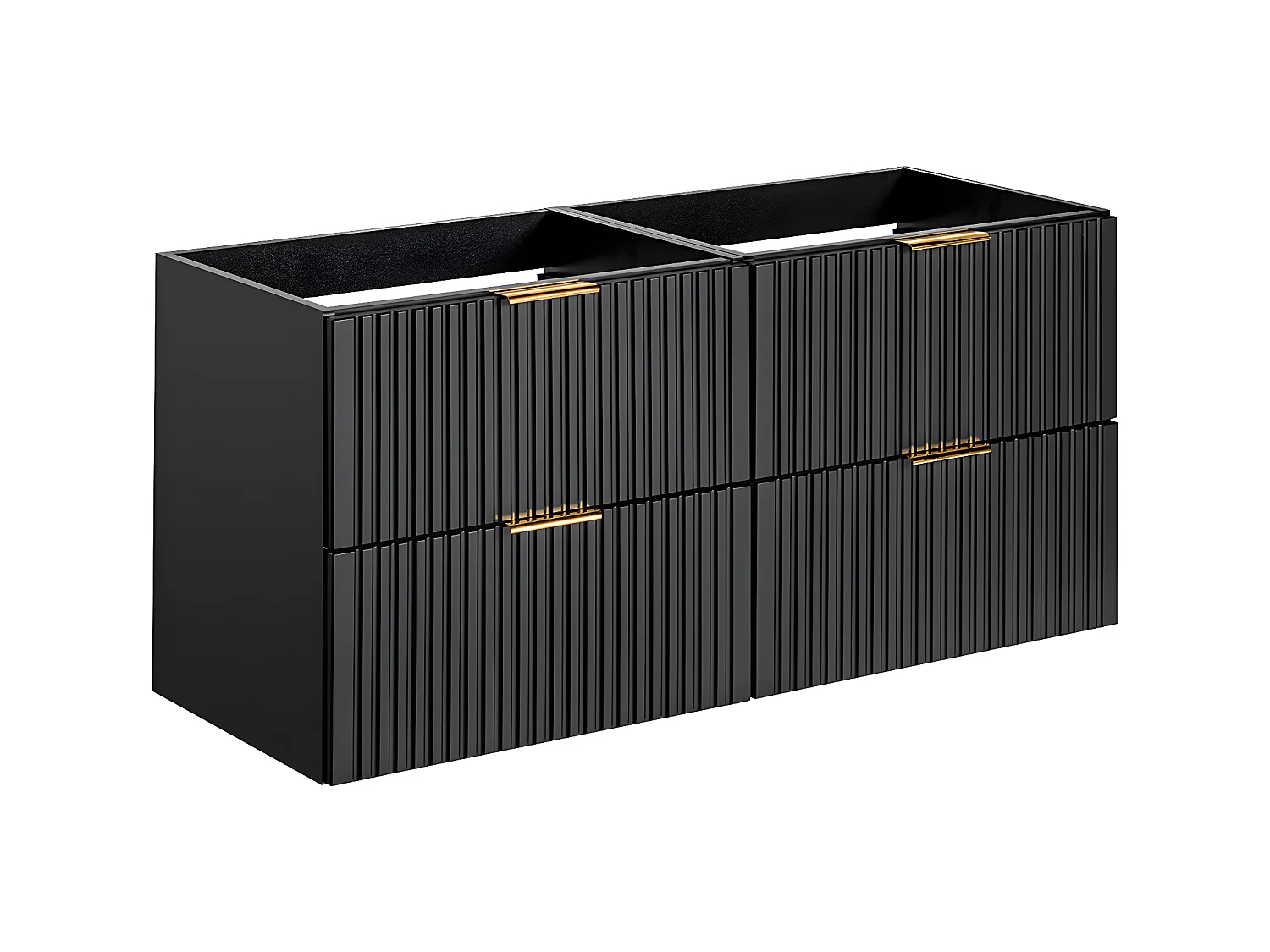 Meuble sous-vasque 120cm Adriel Noir