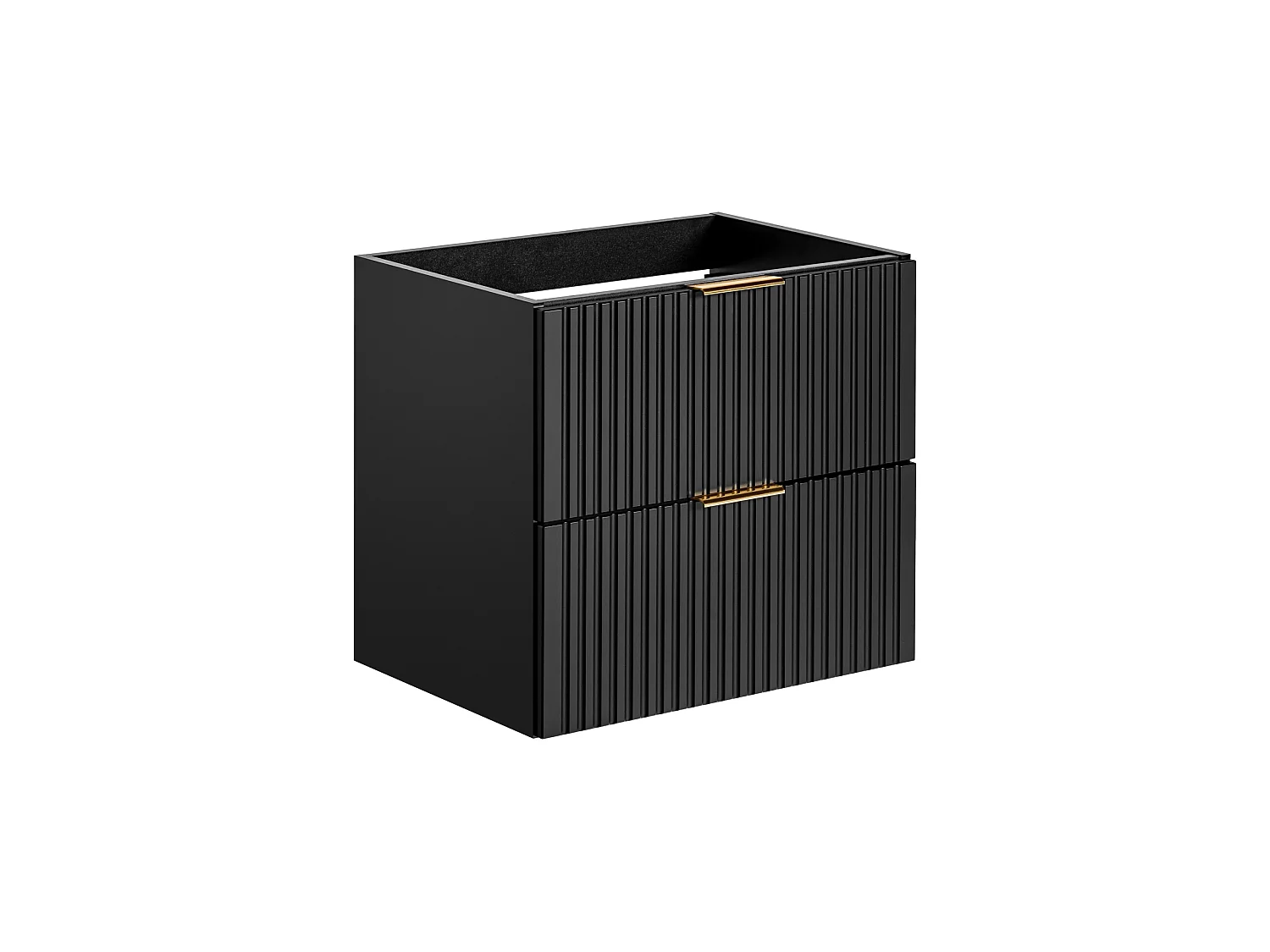 Ensemble de meubles Adel Black 120 cm avec vasque à poser