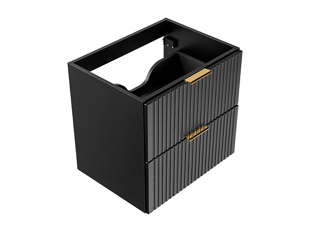 Meuble sous-vasque 60cm Adriel Noir