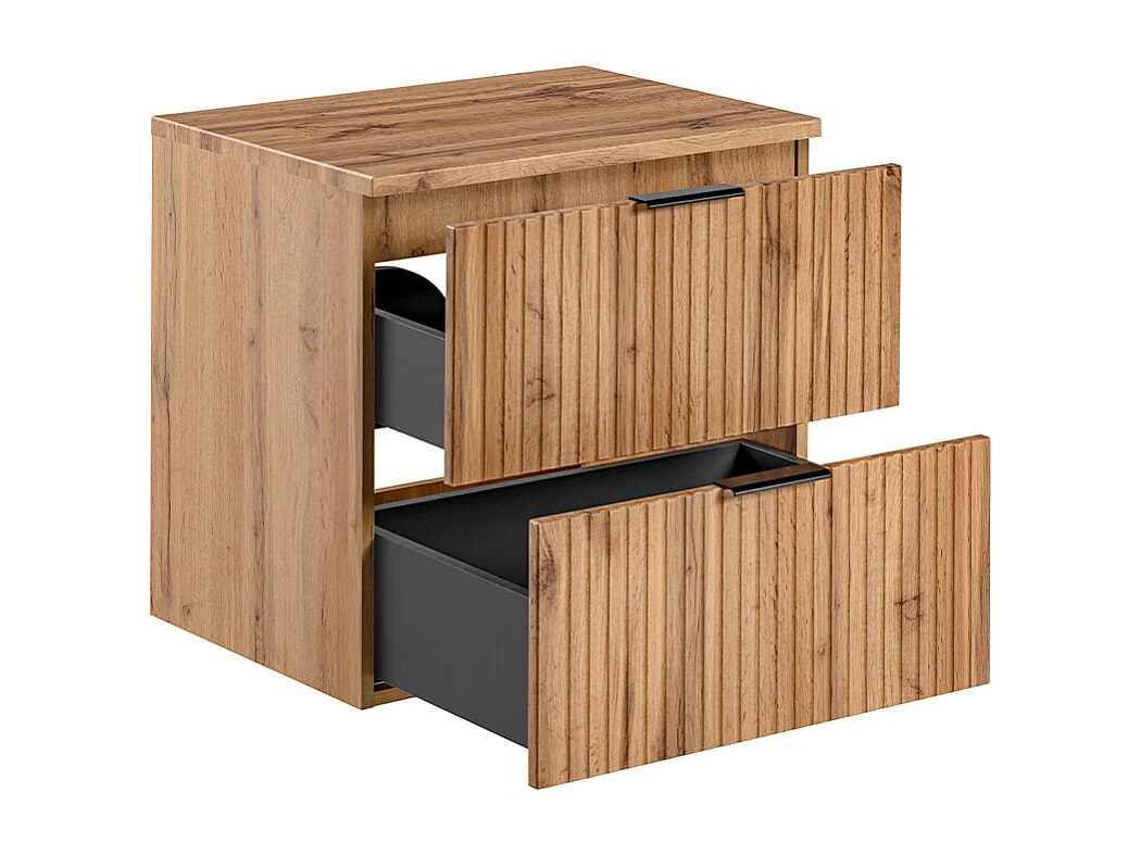 Meuble sous-vasque 60cm plan de toilette Adriel Bois