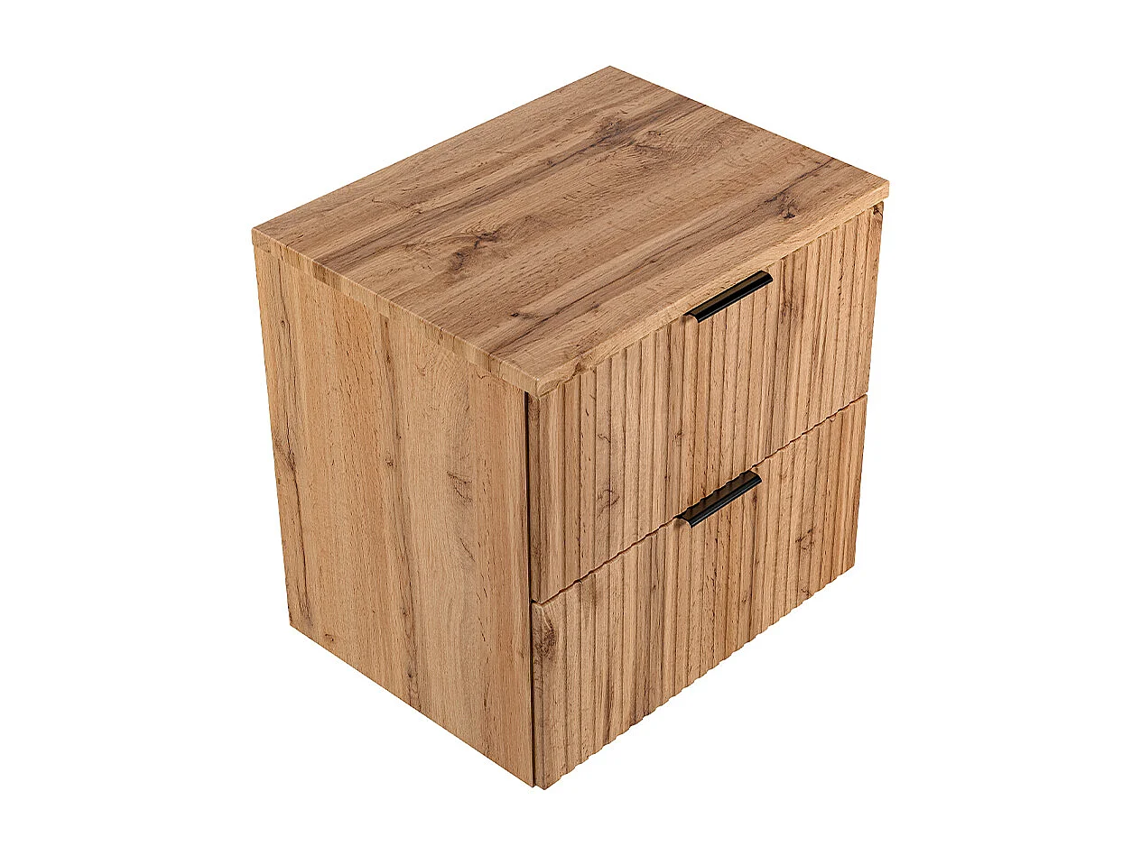 Meuble sous-vasque 60cm plan de toilette Adriel Bois