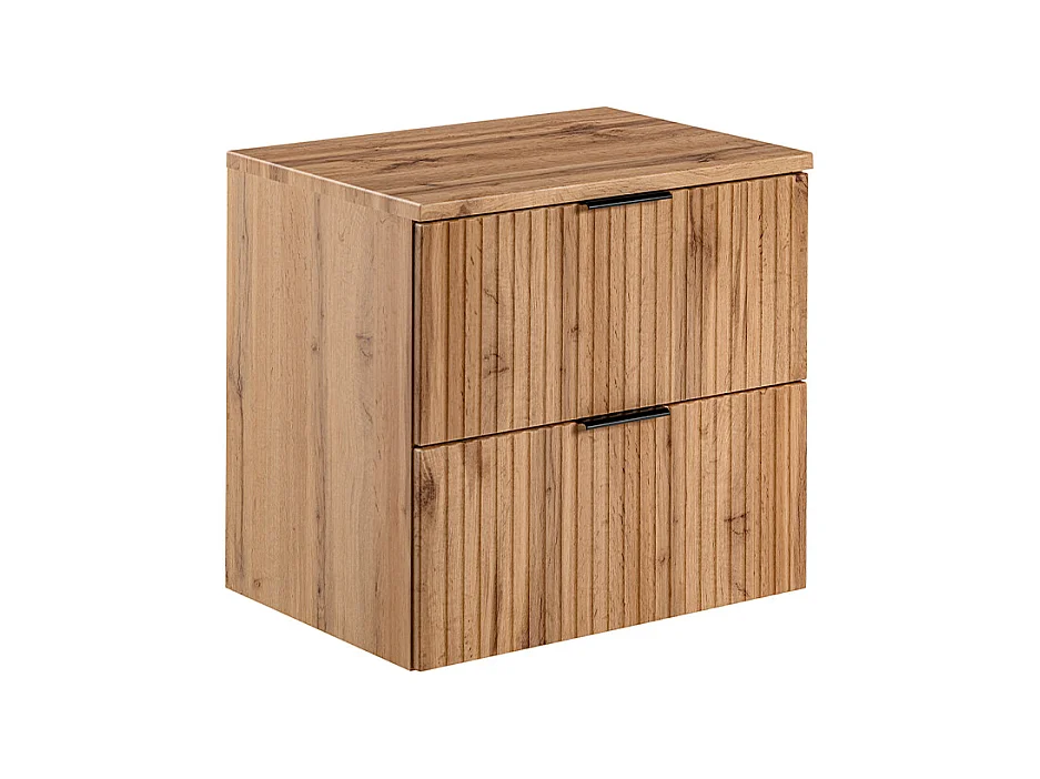 Meuble sous-vasque 60cm plan de toilette Adriel Bois